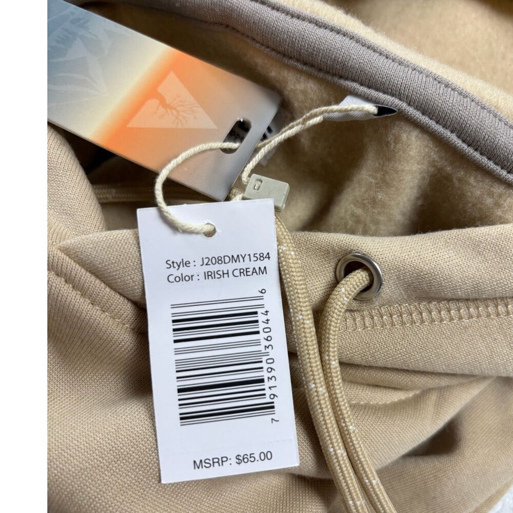 Tallwoods Men's Great Outdoors Graphic Hoodie Tan Pullover Sweatshirt Size M NWT - Picture 4 of 9